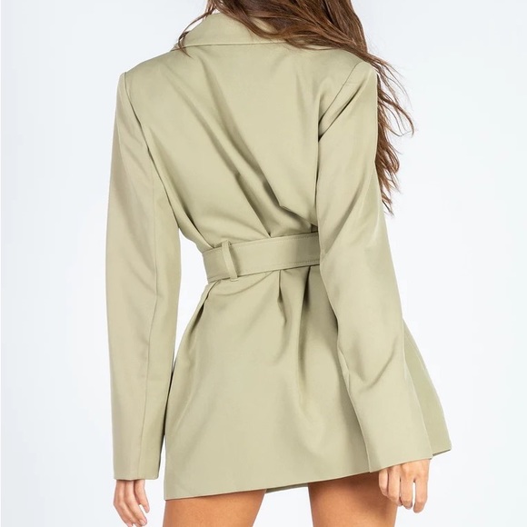 Steinway Mini Dress Green Lioness NWOT - Picture 15 of 15